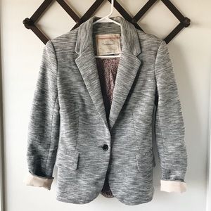 Anthropologie Gray Blazer
